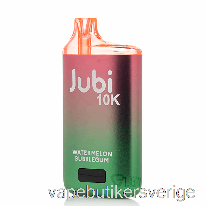 Vape Sverige Jubi Bar 10000 Engångsvattenmelon Tuggummi